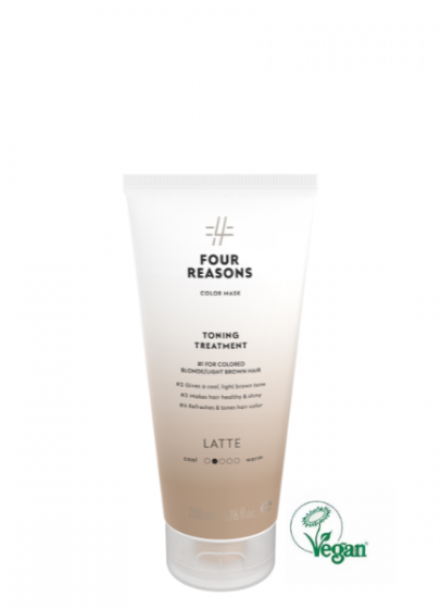 Four Reasons Color Mask Hair Toning Treatment Latte 200ml